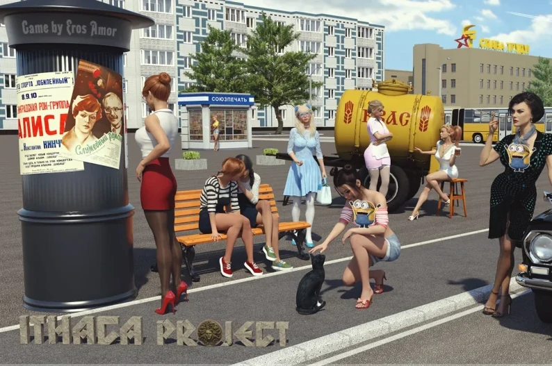 安卓+电脑 [熟女后宫SLG 动态]苏联奇幻冒险V1.65-次元总站