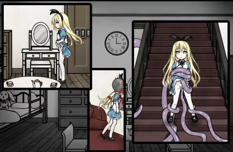 图片[4]-安卓+电脑【神作/重口/猎奇/解密/逃脱】爱丽丝与恶魔的牢狱 全回想+动画+攻略-次元总站