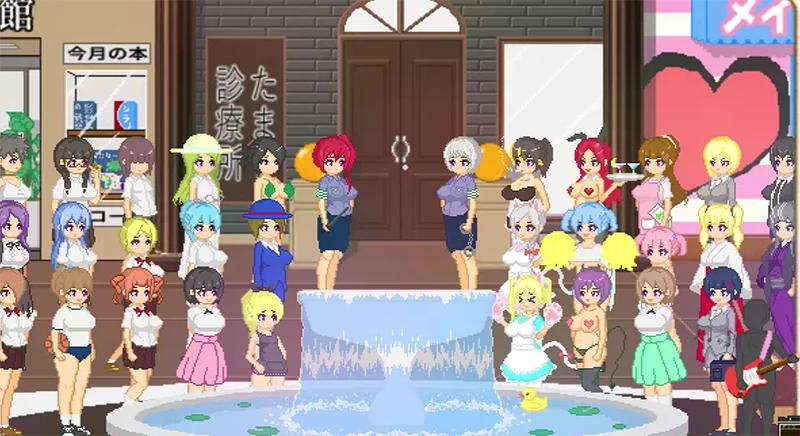 安卓+电脑【精品爆款SLG全动态/像素]大叔的暑假 全回想+步-次元总站