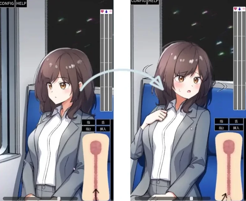 图片[1]-安卓+电脑【互动SLG/触摸/动态】 电车内远程X侵 V1.2生肉 骑-次元总站