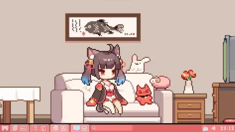 图片[2]-PC电脑版【SLG/像素/动态】捡到千年猫 步-次元总站