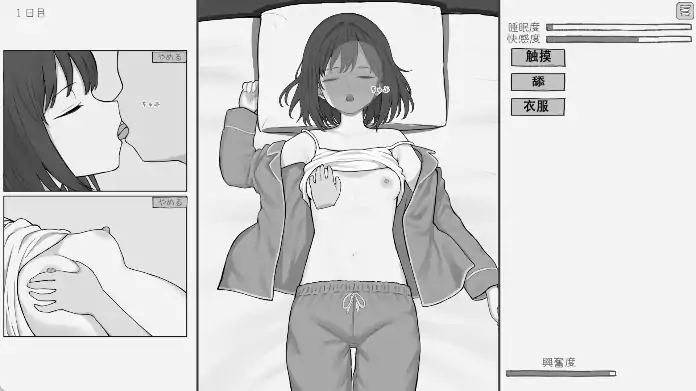 图片[4]-安卓+电脑【SLG/触摸/互动/动态】和酣睡姐姐一起玩耍2-次元总站