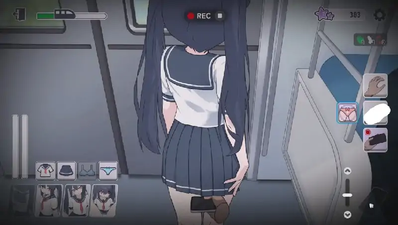 PC电脑【日系SLG/偷窥】通勤电车.被偷拍的少女 v1.0骑-次元总站