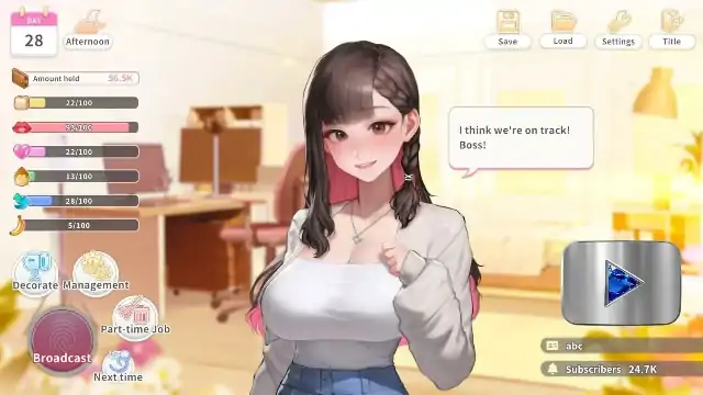 图片[1]-PC电脑【养成SLG/动态/CV】直播开启!Vtuber培训 v1.0.8步-次元总站