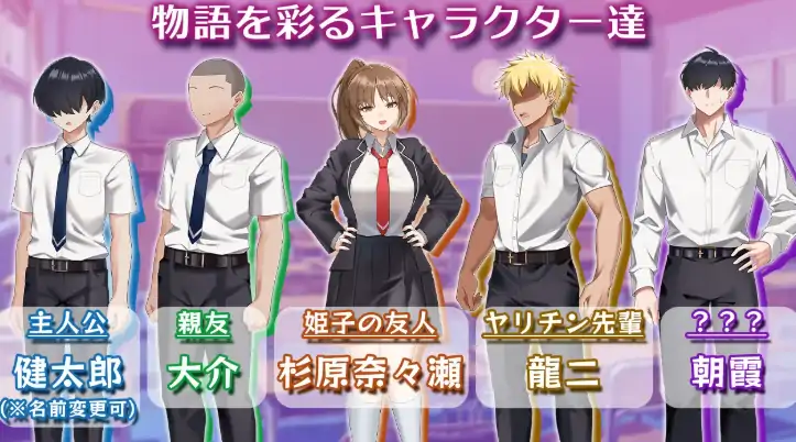 图片[2]-安卓+电脑【SLG/CV/作弊】NTR女主角 姬子 -秘密的学园性生活-次元总站