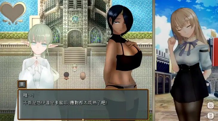 图片[1]-安卓+电脑【爆款RPG/动态/CV/战斗H】蔚蓝纪事-落第骑士银姦录 作弊+步-次元总站